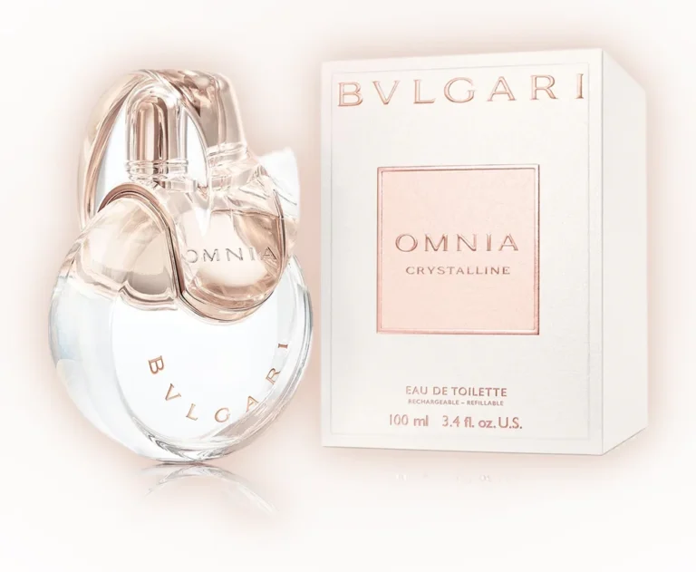 Cutia și flaconul Bvlgari Omnia Crystalline