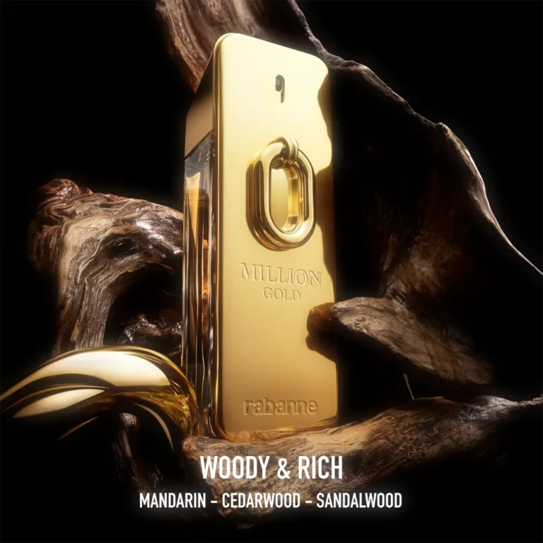 Rabanne Million Gold printre ingredientele care îi dau mirosul