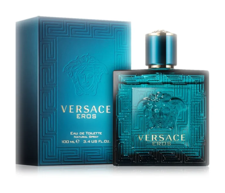 Cutia și flaconul Versace Eros