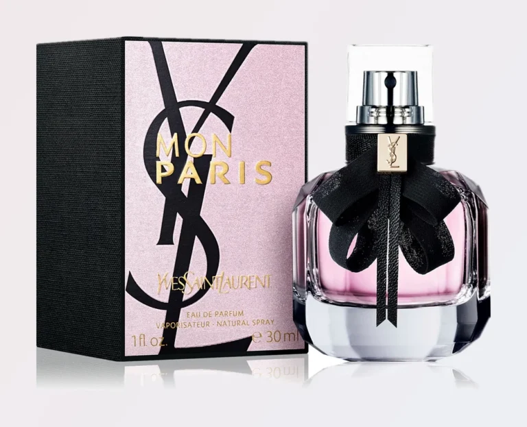 Cutia și flaconul YSL Mon Paris
