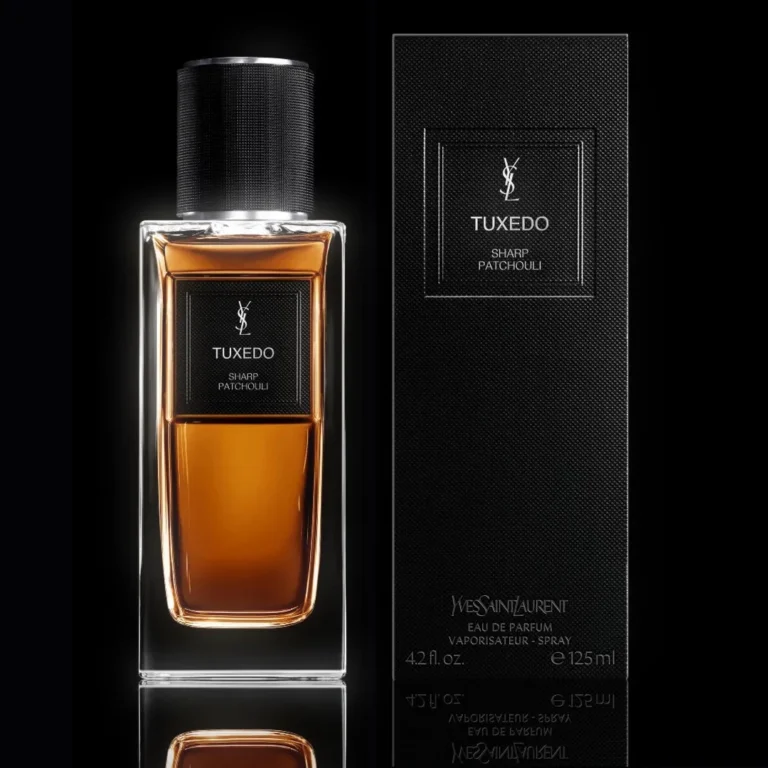 Cutia și flaconul YSL Tuxedo